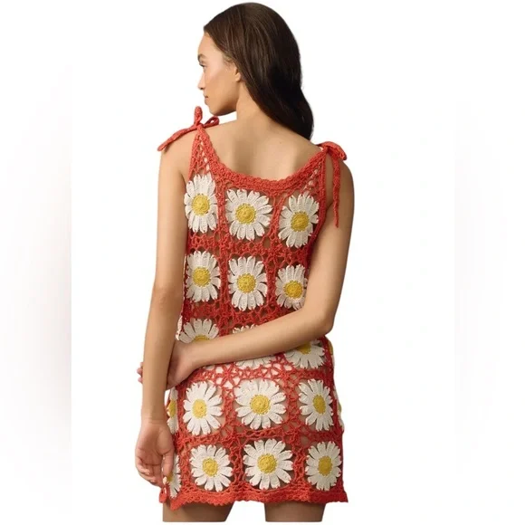 Anthropologie Floral Patch Crochet Tunic Dress
Size: XS/S - Picture 3 of 12